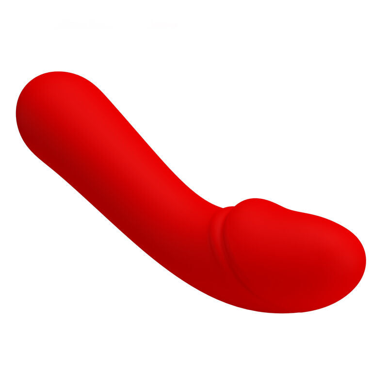 PRETTY LOVE - CETUS GENOPLADELIG VIBRATOR RØD