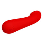 PRETTY LOVE - CETUS GENOPLADELIG VIBRATOR RØD