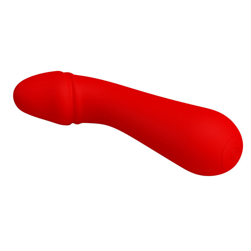 PRETTY LOVE - CETUS GENOPLADELIG VIBRATOR RØD