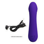 PRETTY LOVE - CETUS GENOPLADELIG VIBRATOR LILLA