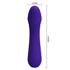 PRETTY LOVE - CETUS GENOPLADELIG VIBRATOR LILLA