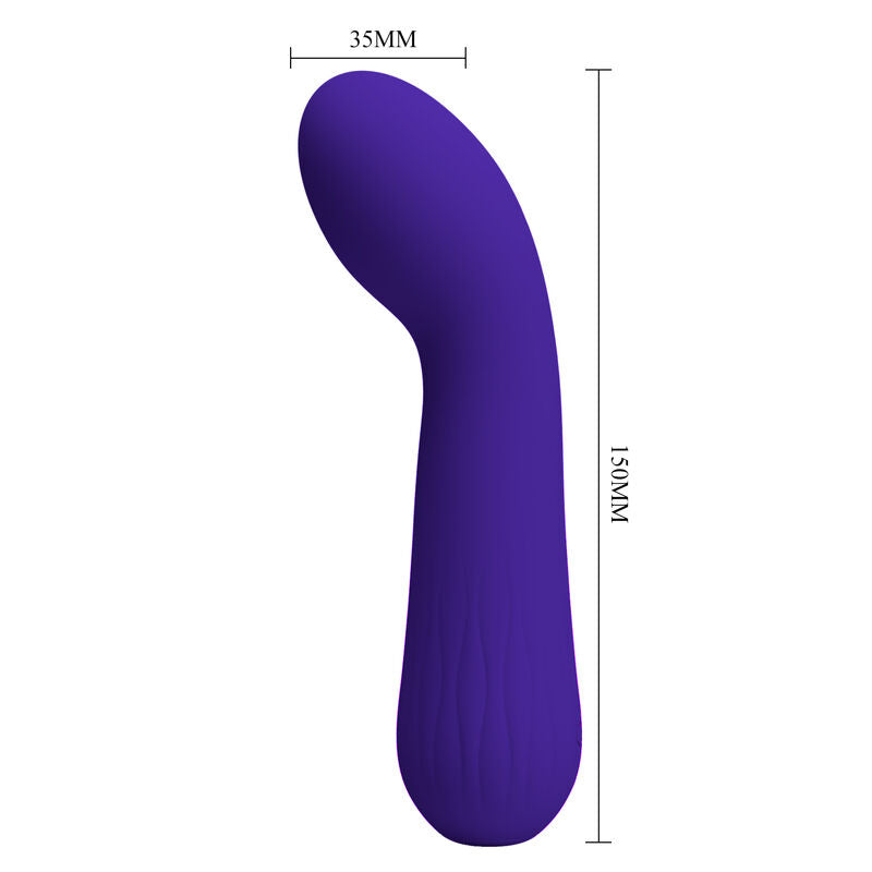 PRETTY LOVE - FAUN GENOPLADELIG VIBRATOR LILLA