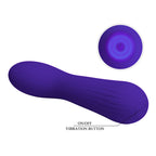 PRETTY LOVE - FAUN GENOPLADELIG VIBRATOR LILLA