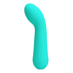 PRETTY LOVE - FAUN GENOPLADELIG VIBRATOR AQUA GRØN