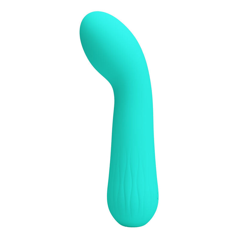 PRETTY LOVE - FAUN GENOPLADELIG VIBRATOR AQUA GRØN