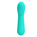 PRETTY LOVE - FAUN GENOPLADELIG VIBRATOR AQUA GRØN