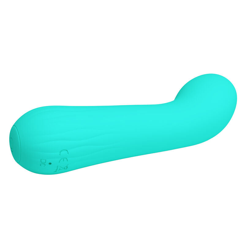 PRETTY LOVE - FAUN GENOPLADELIG VIBRATOR AQUA GRØN