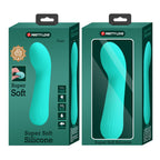 PRETTY LOVE - FAUN GENOPLADELIG VIBRATOR AQUA GRØN