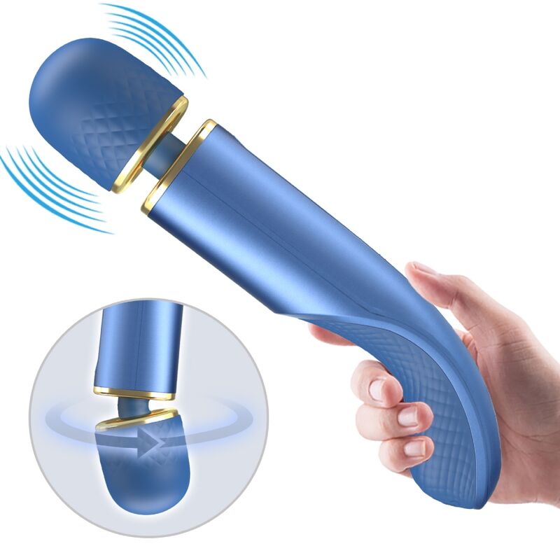 PRETTY LOVE - MASSAGEAPPARAT 7 VIBRATIONSINDSTILLINGER BLÅ