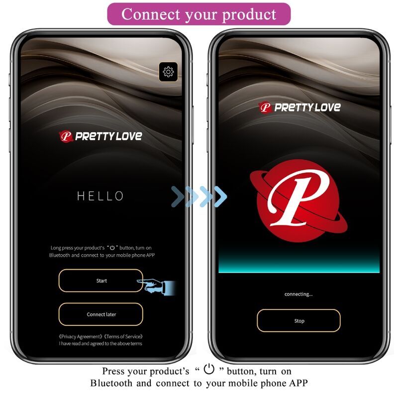 PRETTY LOVE - JAYLEEN VIBRATOR APP FJERNBETJENING LILLA