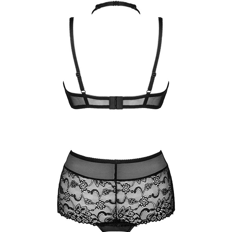 LIVCO CORSETTI FASHION - LINERA FOR THE SENSES KOLLEKTION BH + TRUSSER SORT