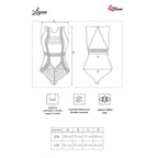 LIVCO KORSETTI FASHION - LIXPEN LC 90612 BODY SORT L/XL