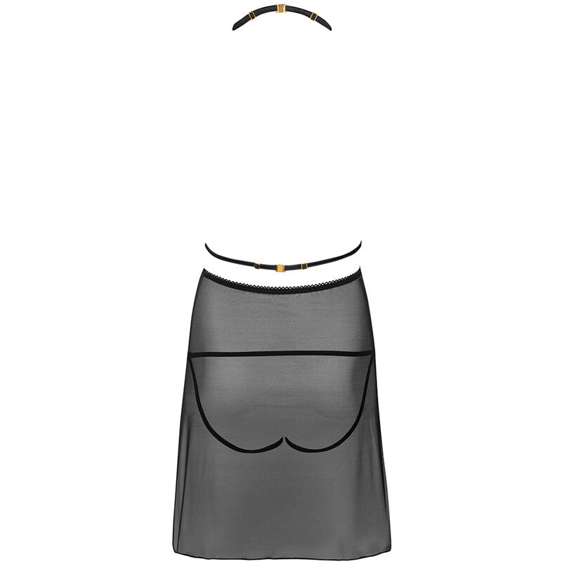 LIVCO KORSETTIMODE - MALVIAMI LC 90625 SKJORTE + TRUSSER SORT L/XL