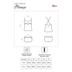 LIVCO KORSETTI MODE - MIRAAZE LC 90567 SKJORTE + SHORTS SORT