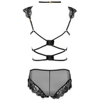 LIVCO CORSETTI FASHION - PALMENOM LC 90614 BH + TRUSSER SORT