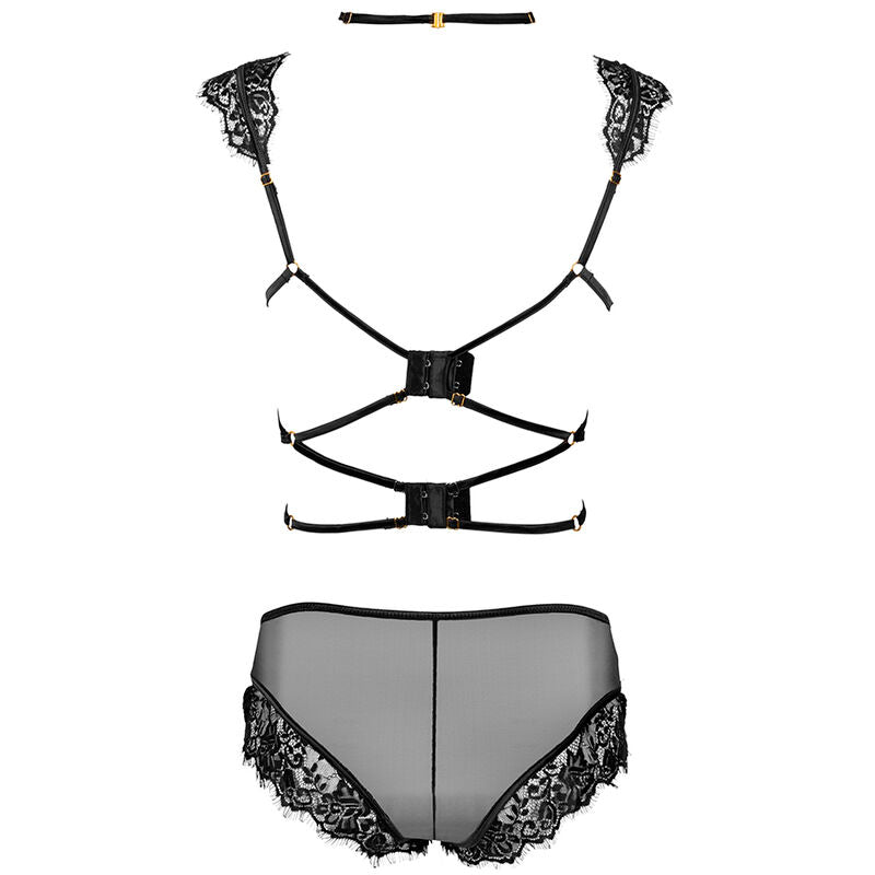 LIVCO CORSETTI FASHION - PALMENOM LC 90614 BH + TRUSSE SORT L/XL