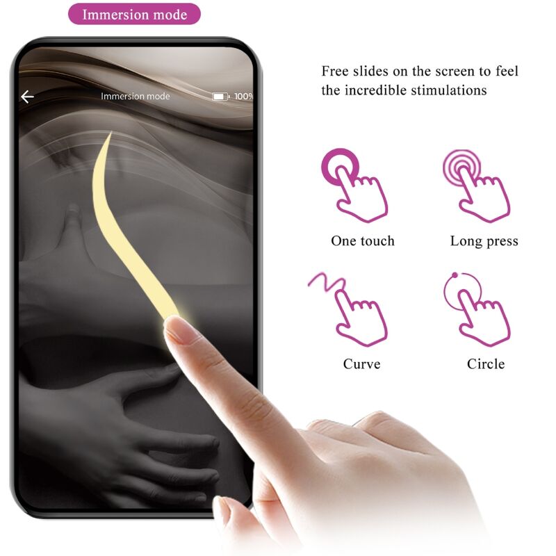 PRETTY LOVE - BILLY VIBRATIONSFJERNKONTROL LILLA GRATIS APP