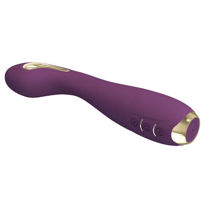PRETTY LOVE - HECTOR ELEKTROCHODVIBRATOR MED APP-KONTROL LILLA
