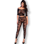 CHILIROSE - CR 4661 TOP & LEGGINS SORT S/M