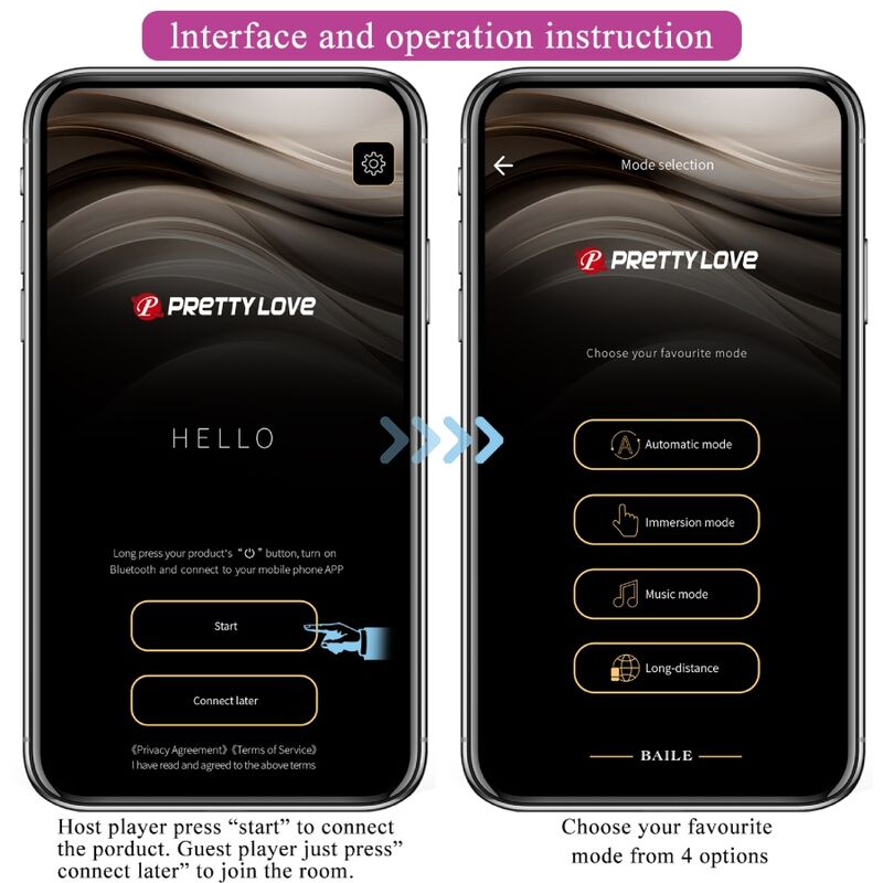 PRETTY LOVE - AUGUST REMOTE GLOBAL DOBBELT NØJELSESVIBRATOR