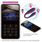 PRETTY LOVE - AUGUST REMOTE GLOBAL DOBBELT NØJELSESVIBRATOR