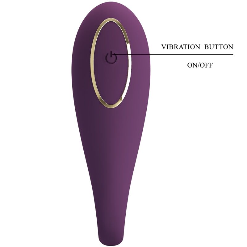 PRETTY LOVE - AUGUST REMOTE GLOBAL DOBBELT NØJELSESVIBRATOR