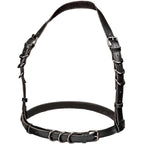 CALEXOTICS - EUPHORIA PLUS SIZE HALTER SPÆNNE SELE SORT
