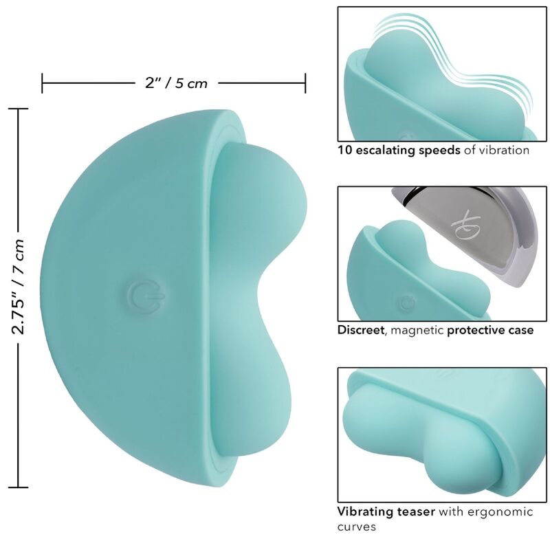 CALEXOTICS - OVATION APPLAUSE STIMULATOR AQUA GRØN