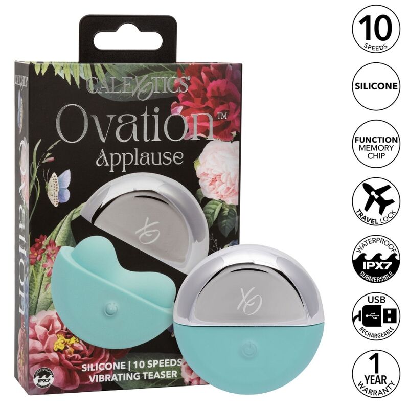 CALEXOTICS - OVATION APPLAUSE STIMULATOR AQUA GRØN