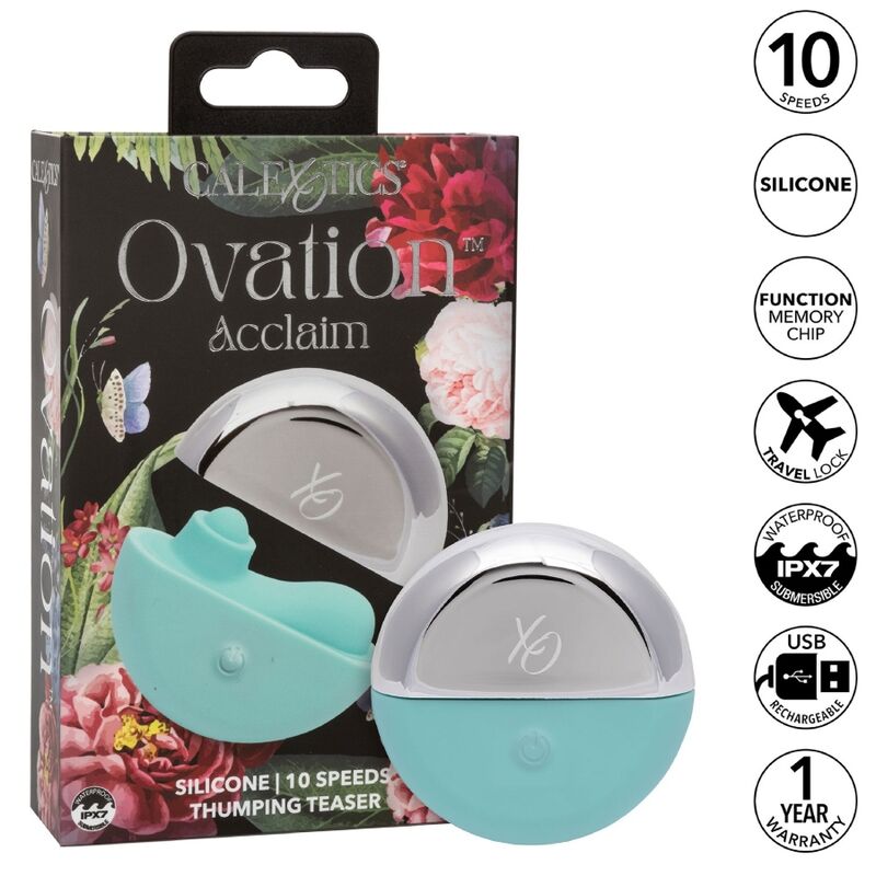 CALEXOTICS - OVATION ACCLAIM STIMULATOR AQUA GRØN