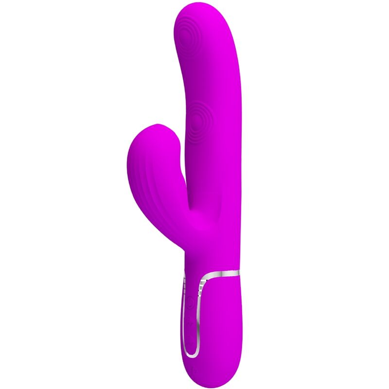 PRETTY LOVE - PERLITA MULTIFUNKTIONS 3-I-1 G-PUNKT VIBRATOR VIOLET