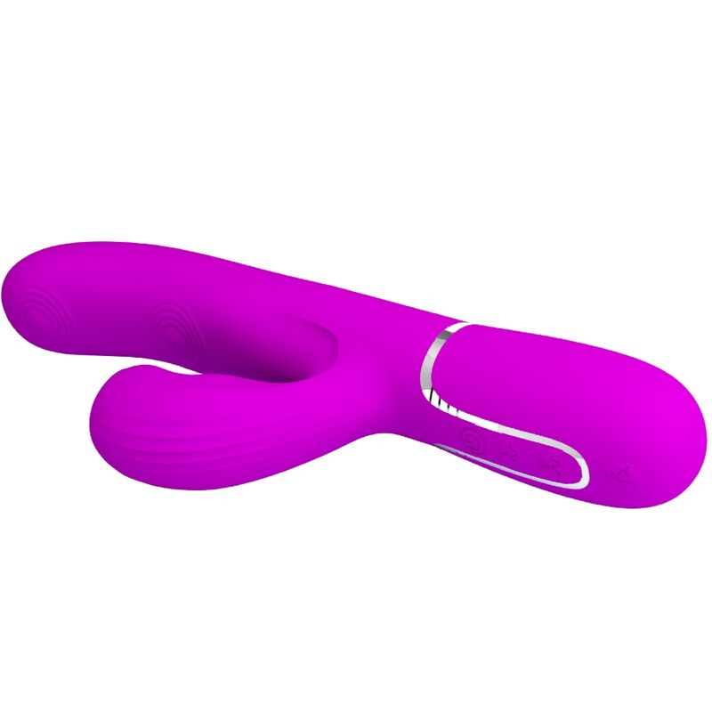 PRETTY LOVE - PERLITA MULTIFUNKTIONS 3-I-1 G-PUNKT VIBRATOR VIOLET