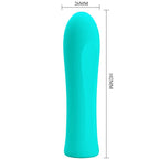 PRETTY LOVE - ALFREDA SUPER POWER VIBRATOR AQUA GRØN