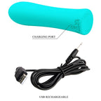 PRETTY LOVE - ALFREDA SUPER POWER VIBRATOR AQUA GRØN