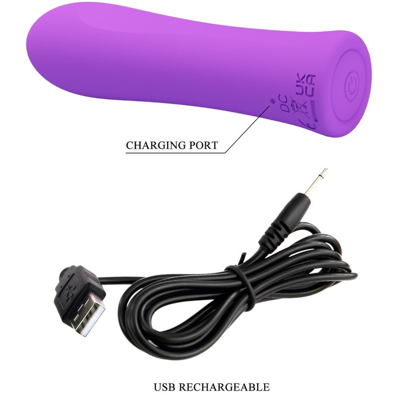 PRETTY LOVE - ALFREDA SUPER POWER VIBRATOR AQUA LILLA