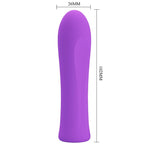 PRETTY LOVE - ALFREDA SUPER POWER VIBRATOR AQUA LILLA