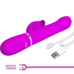 PRETTY LOVE - KANINVIBRATOR PERLE VIOLET