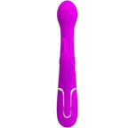 PRETTY LOVE - DEJON KANINVIBRATOR 3 I 1 MULTIFUNKTIONSVIOLET