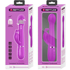 PRETTY LOVE - DEJON KANINVIBRATOR 3 I 1 MULTIFUNKTIONSVIOLET