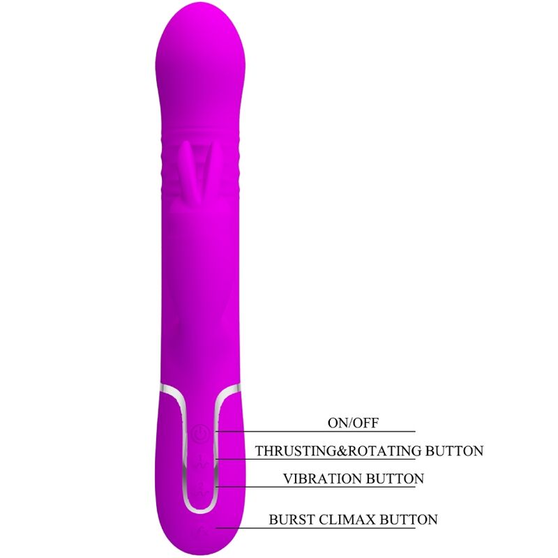 PRETTY LOVE - COALE KANINVIBRATOR PERLE VIOLET