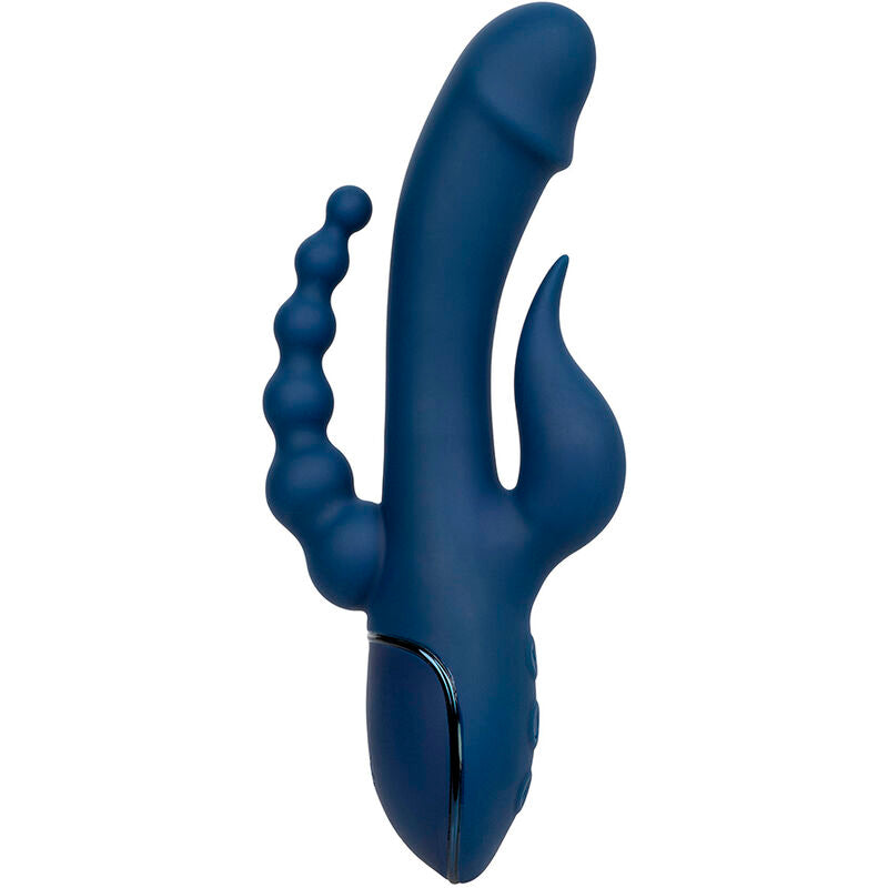 CALEXOTICS - VIBRATOR TRIPLE ORGASME BLÅ