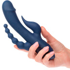CALEXOTICS - VIBRATOR TRIPLE ORGASM BLUE