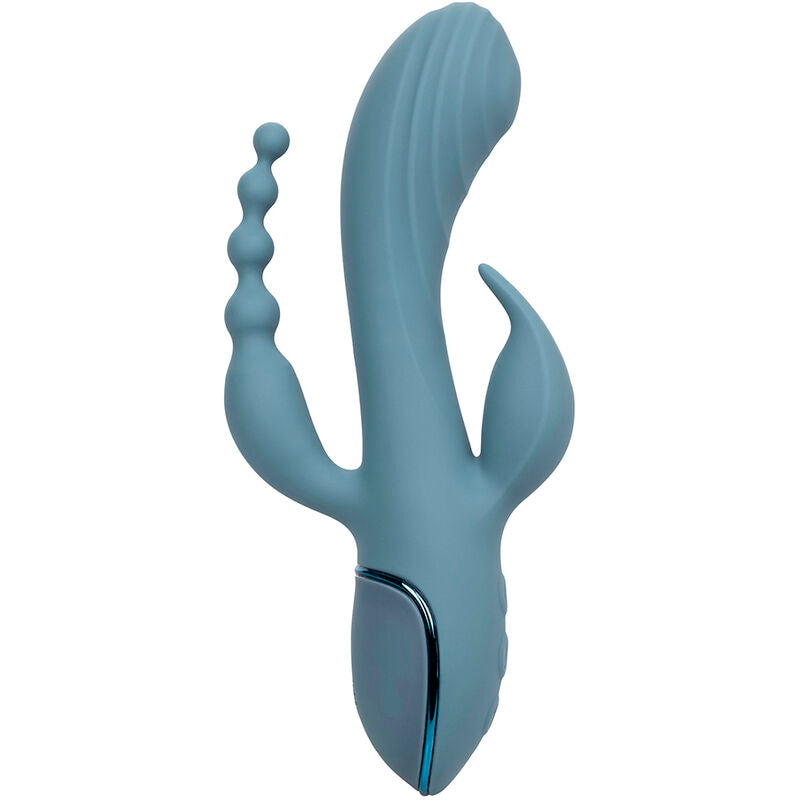 CALEXOTICS - VIBRATOR TRIPLE ECSTASY GRÅ
