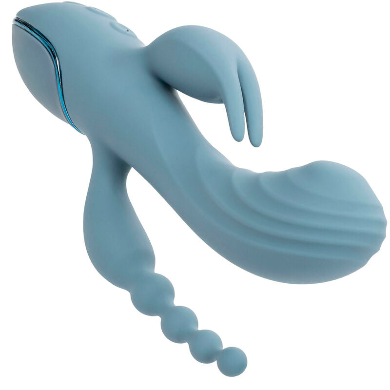 CALEXOTICS - VIBRATOR TRIPLE ECSTASY GRÅ