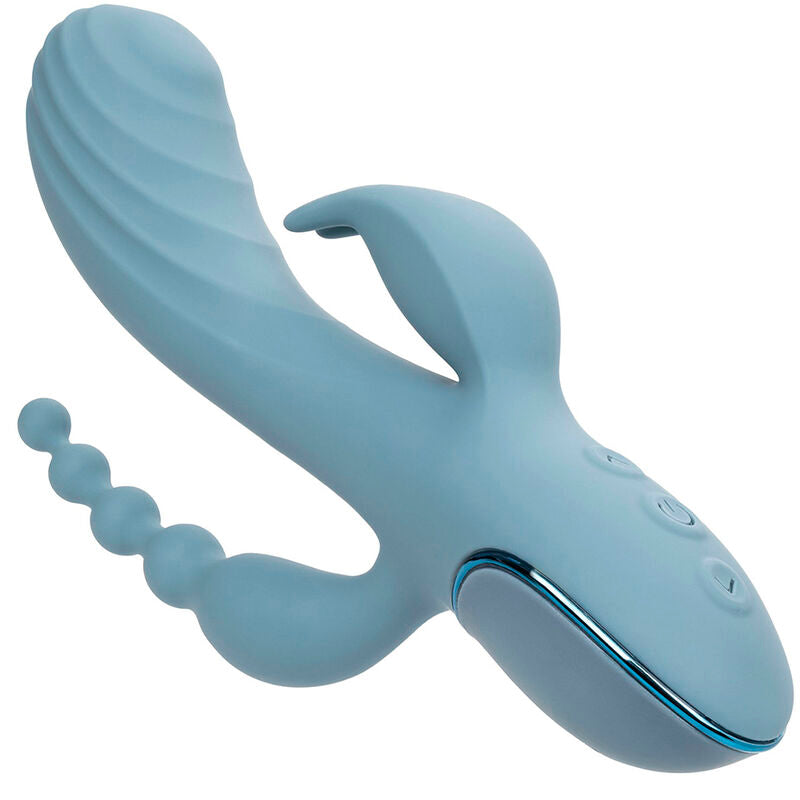 CALEXOTICS - VIBRATOR TRIPLE ECSTASY GRÅ