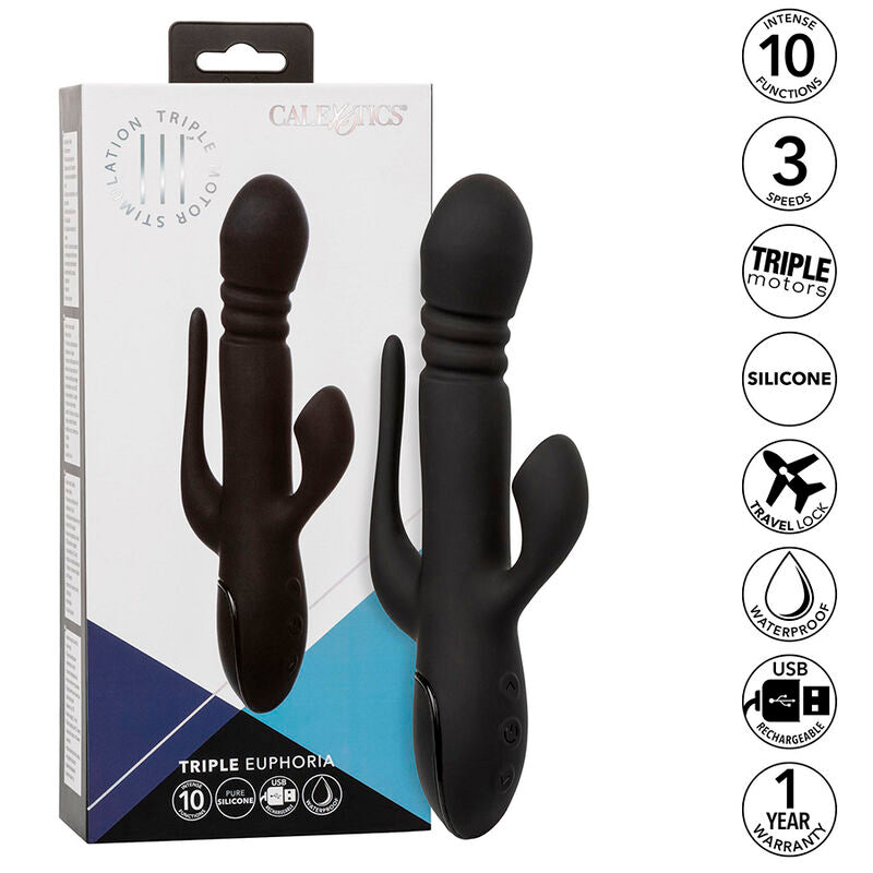 CALEXOTICS - VIBRATOR TRIPLE EUPHORIA SORT