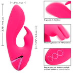 CALEXOTICS - SO. CAL SUNSHINE VIBRATOR KANIN FUCHSIA FRÅ CALIFORNIA DREAMING