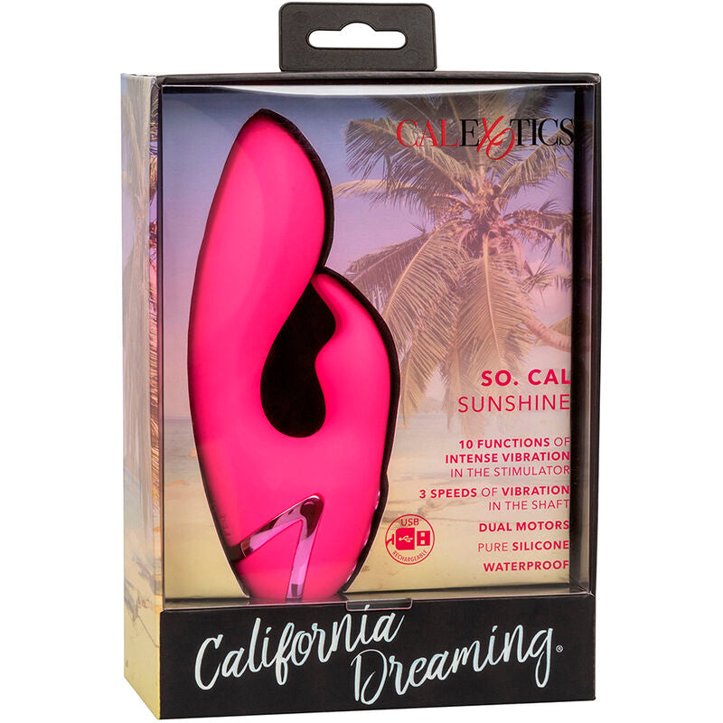CALEXOTICS - SO. CAL SUNSHINE VIBRATOR KANIN FUCHSIA FRÅ CALIFORNIA DREAMING