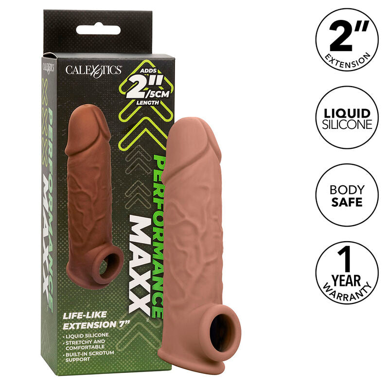 CALEXOTICS - PERFORMANCE MAXX LIVLIGT HÅREVÆRK 7 BRUN HUD