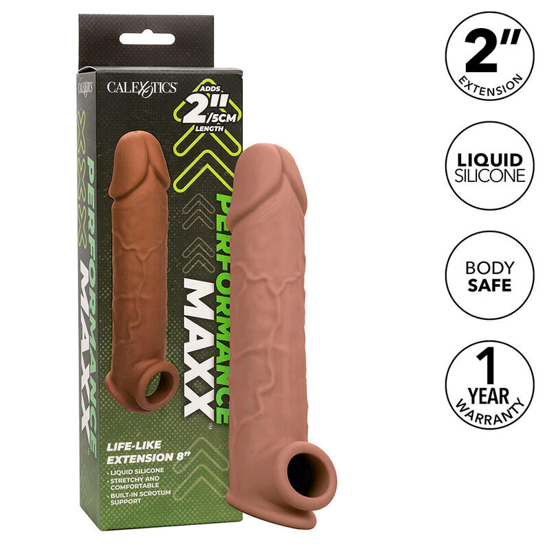 CALEXOTICS - PERFORMANCE MAXX LIVLIGT HÅREVÆRK 8 BRUN HUD